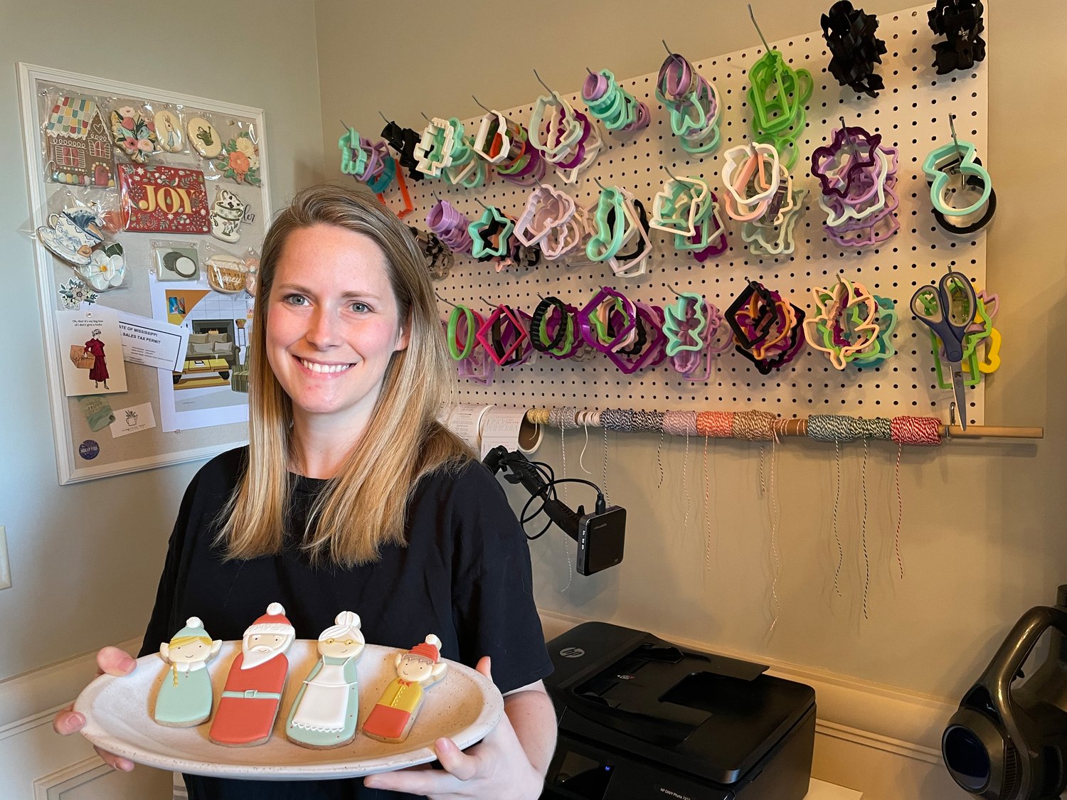 Anna Smithhart has been running a small baking operation out of her Madison home for the last two years. She owns over 200 different cookie cutters.